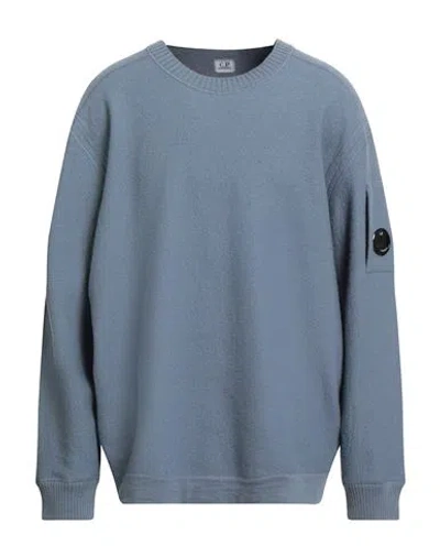 C.P. COMPANY C. P. COMPANY MAN SWEATER PASTEL BLUE SIZE 48 WOOL