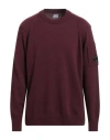 C.p. Company C. P. Company Man Sweater Plum Size Xxl Wool, Polyamide