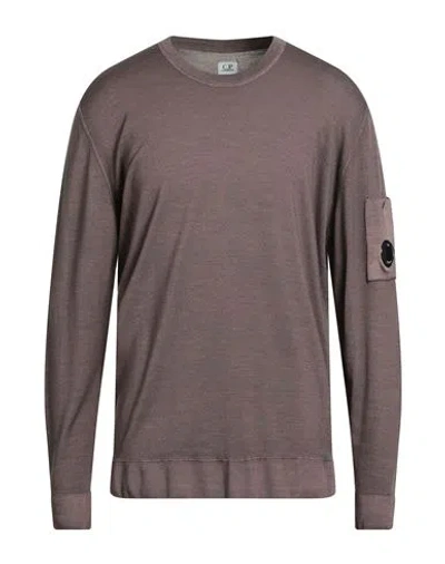 C.p. Company C. P. Company Man Sweater Taupe Size Xl Wool In Gray