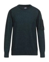 C.p. Company C. P. Company Man Sweater Turquoise Size 42 Polyamide, Wool
