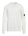 C.p. Company C. P. Company Man Sweater White Size 44 Cotton In White