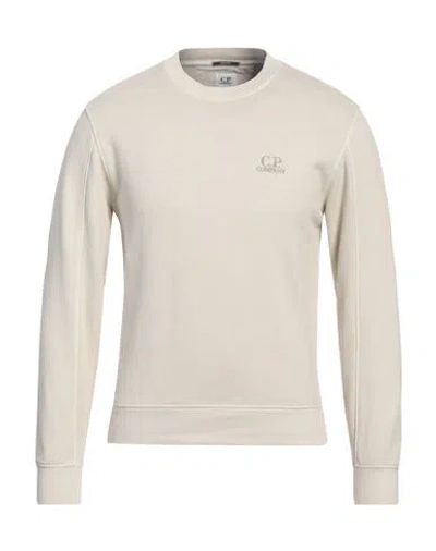 C.p. Company C. P. Company Man Sweatshirt Beige Size Xs Cotton