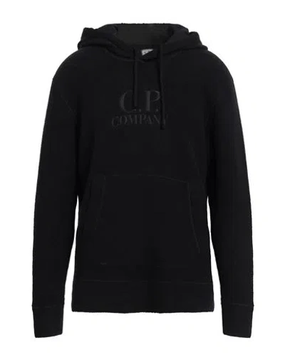 C.p. Company C. P. Company Man Sweatshirt Black Size Xl Wool, Polyamide