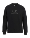 C.p. Company C. P. Company Man Sweatshirt Black Size Xxl Cotton In Black