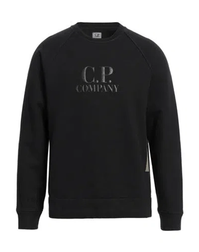 C.p. Company C. P. Company Man Sweatshirt Black Size Xxl Cotton