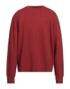 C.p. Company C. P. Company Man Sweatshirt Brick Red Size 3xl Cotton
