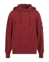 C.p. Company C. P. Company Man Sweatshirt Brick Red Size L Cotton