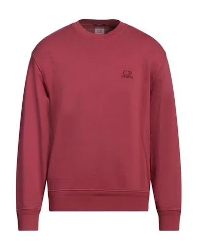 C.p. Company C. P. Company Man Sweatshirt Brick Size 3xl Cotton In Red