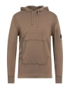 Shop C.p. Company C. P. Company Man Sweatshirt Brown Size 48 Cotton