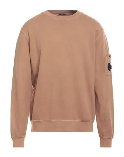 C.p. Company C. P. Company Man Sweatshirt Camel Size Xl Cotton In Beige