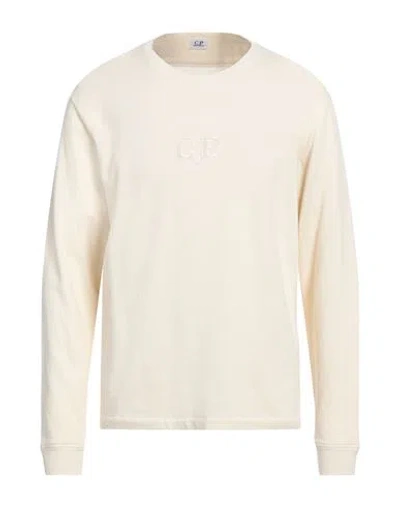 C.p. Company C. P. Company Man Sweatshirt Cream Size 3xl Cotton In White