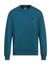 C.p. Company C. P. Company Man Sweatshirt Deep Teal Size Xxl Cotton In Green