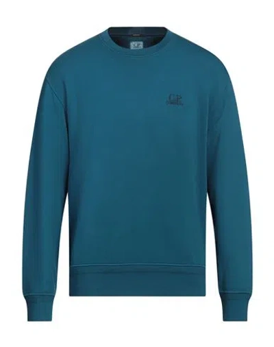 C.p. Company C. P. Company Man Sweatshirt Deep Teal Size Xxl Cotton In Green
