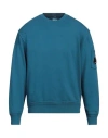 C.p. Company C. P. Company Man Sweatshirt Deep Teal Size Xxl Cotton In Green