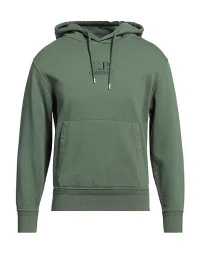 C.p. Company C. P. Company Man Sweatshirt Green Size Xs Cotton