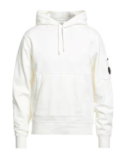 C.P. COMPANY C. P. COMPANY MAN SWEATSHIRT IVORY SIZE L COTTON