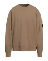 C.p. Company C. P. Company Man Sweatshirt Khaki Size 3xl Cotton In Beige