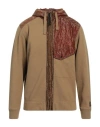 C.p. Company C. P. Company Man Sweatshirt Khaki Size S Cotton, Polyamide In Beige