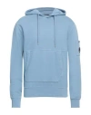 C.p. Company C. P. Company Man Sweatshirt Light Blue Size Xl Cotton