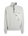 C.p. Company C. P. Company Man Sweatshirt Light Grey Size 3xl Cotton, Elastane In Gray