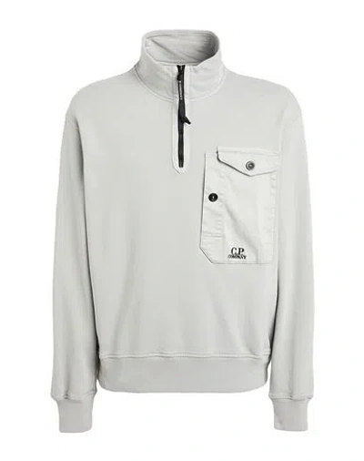 C.p. Company C. P. Company Man Sweatshirt Light Grey Size 3xl Cotton, Elastane