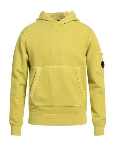 C.p. Company C. P. Company Man Sweatshirt Acid Green Size Xl Cotton