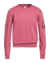 C.p. Company C. P. Company Man Sweatshirt Magenta Size 3xl Cotton In Pink