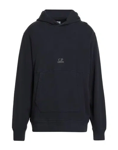 C.p. Company C. P. Company Man Sweatshirt Midnight Blue Size 3xl Cotton