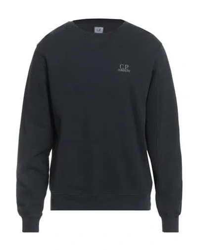 C.p. Company C. P. Company Man Sweatshirt Midnight Blue Size L Cotton