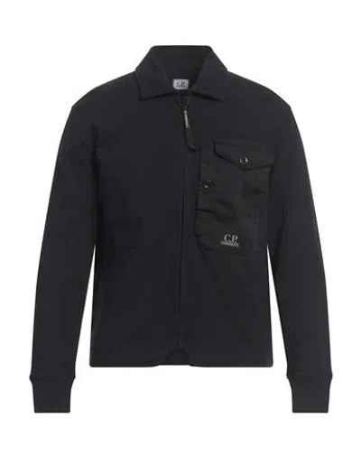C.p. Company C. P. Company Man Sweatshirt Midnight Blue Size S Cotton, Elastane