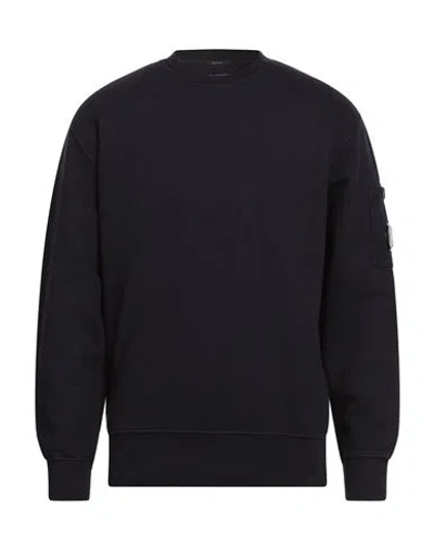 C.p. Company C. P. Company Man Sweatshirt Midnight Blue Size Xxl Cotton
