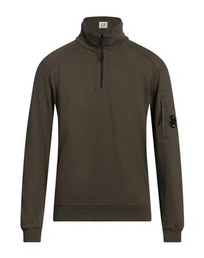 C.p. Company C. P. Company Man Sweatshirt Military Green Size 3xl Cotton