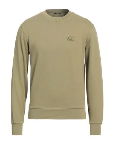 C.p. Company C. P. Company Man Sweatshirt Military Green Size Xxl Cotton