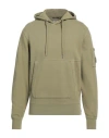 C.p. Company C. P. Company Man Sweatshirt Military Green Size 3xl Cotton
