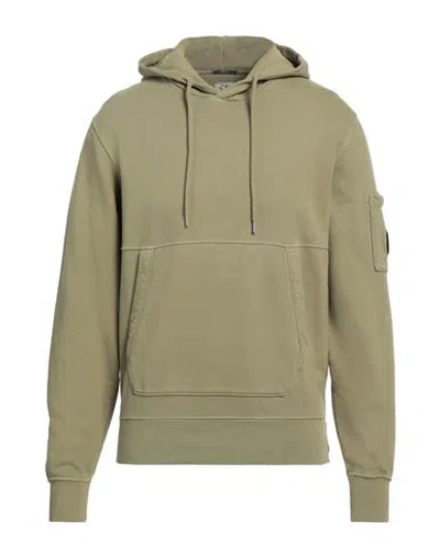 C.p. Company C. P. Company Man Sweatshirt Military Green Size 3xl Cotton In Green