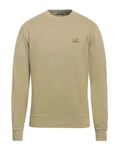 C.P. COMPANY C. P. COMPANY MAN SWEATSHIRT MILITARY GREEN SIZE S COTTON