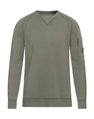 C.p. Company C. P. Company Man Sweatshirt Military Green Size 48 Cotton