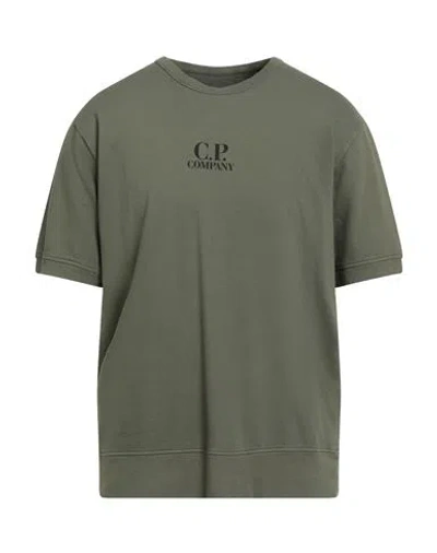 C.p. Company C. P. Company Man Sweatshirt Military Green Size L Cotton
