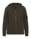 C.p. Company C. P. Company Man Sweatshirt Military Green Size L Cotton In Green