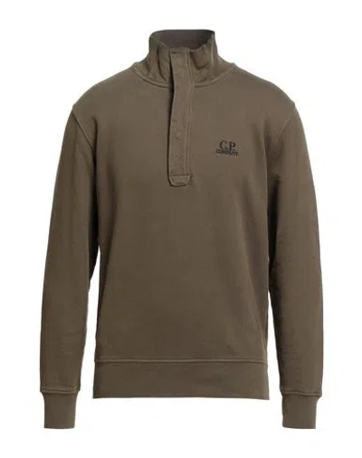 C.p. Company C. P. Company Man Sweatshirt Military Green Size S Cotton