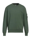 C.p. Company C. P. Company Man Sweatshirt Military Green Size Xxl Cotton
