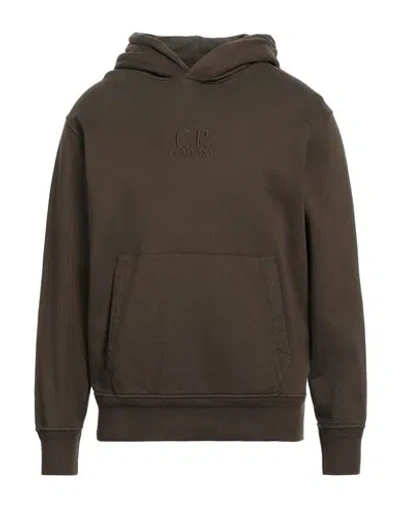 C.P. COMPANY C. P. COMPANY MAN SWEATSHIRT MILITARY GREEN SIZE XXL COTTON