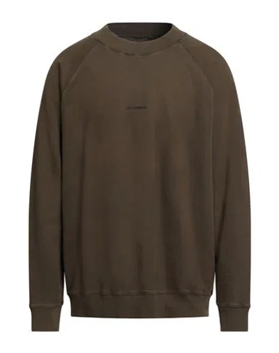 C.p. Company C. P. Company Man Sweatshirt Military Green Size Xxl Cotton In Multi
