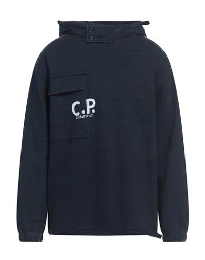 C.p. Company C. P. Company Man Sweatshirt Navy Size 3xl Cotton In Blue