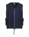 C.p. Company C. P. Company Man Sweatshirt Navy Size S Cotton, Polyamide In Navy Blue