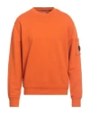 C.p. Company C. P. Company Man Sweatshirt Orange Size 3xl Cotton
