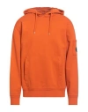 C.p. Company C. P. Company Man Sweatshirt Orange Size 3xl Cotton