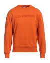 C.p. Company C. P. Company Man Sweatshirt Orange Size Xxl Cotton