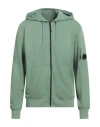 C.p. Company Sweater  Men Color Green In Sage Green