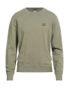 C.p. Company C. P. Company Man Sweatshirt Sage Green Size Xxl Cotton